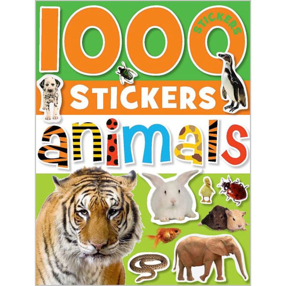 1000 Stickers: Animals [With Sticker(s)] -- Make Believe Ideas